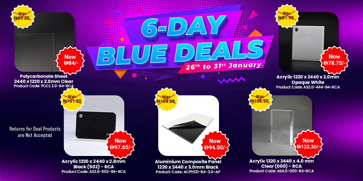 Six Day Blue Deals UAE JAN