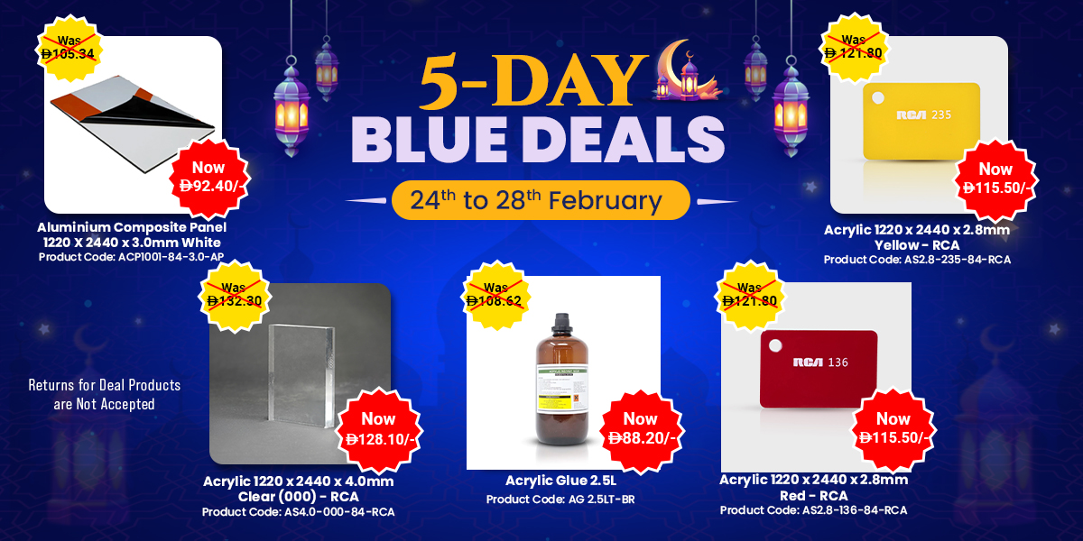 Six Day Blue Deals UAE JAN